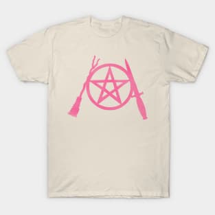 Pink Pent, Besom & Blade T-Shirt